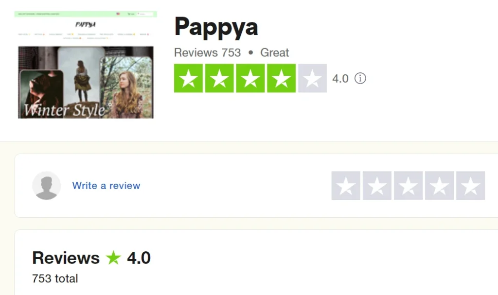 Pappya Reviews: Is Pappya.com Clothing Legit?